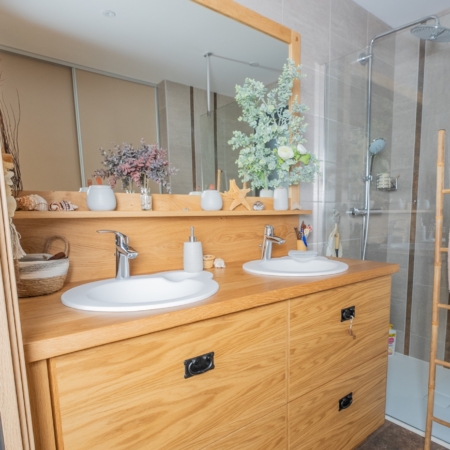 Meuble sur mesure en bois