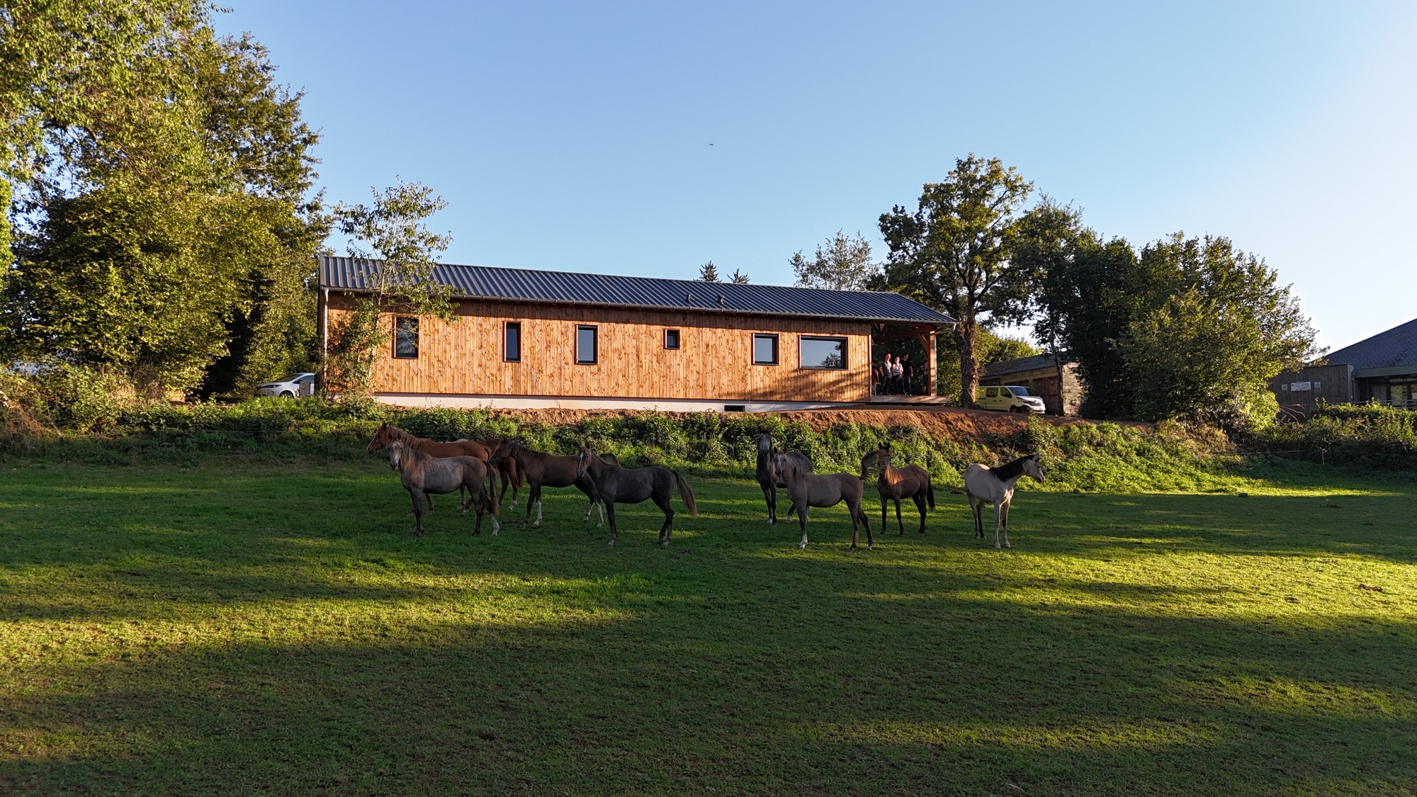 Conception et réalisation d'une maison ossature bois - Arvieu