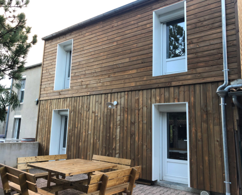 Surélévation en ossature bois d'une maison - Narbonne