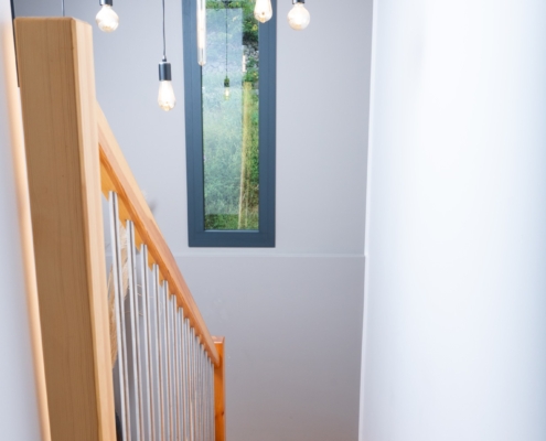 Escalier 2/4 tournant