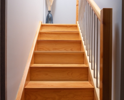 Escalier 2/4 tournant