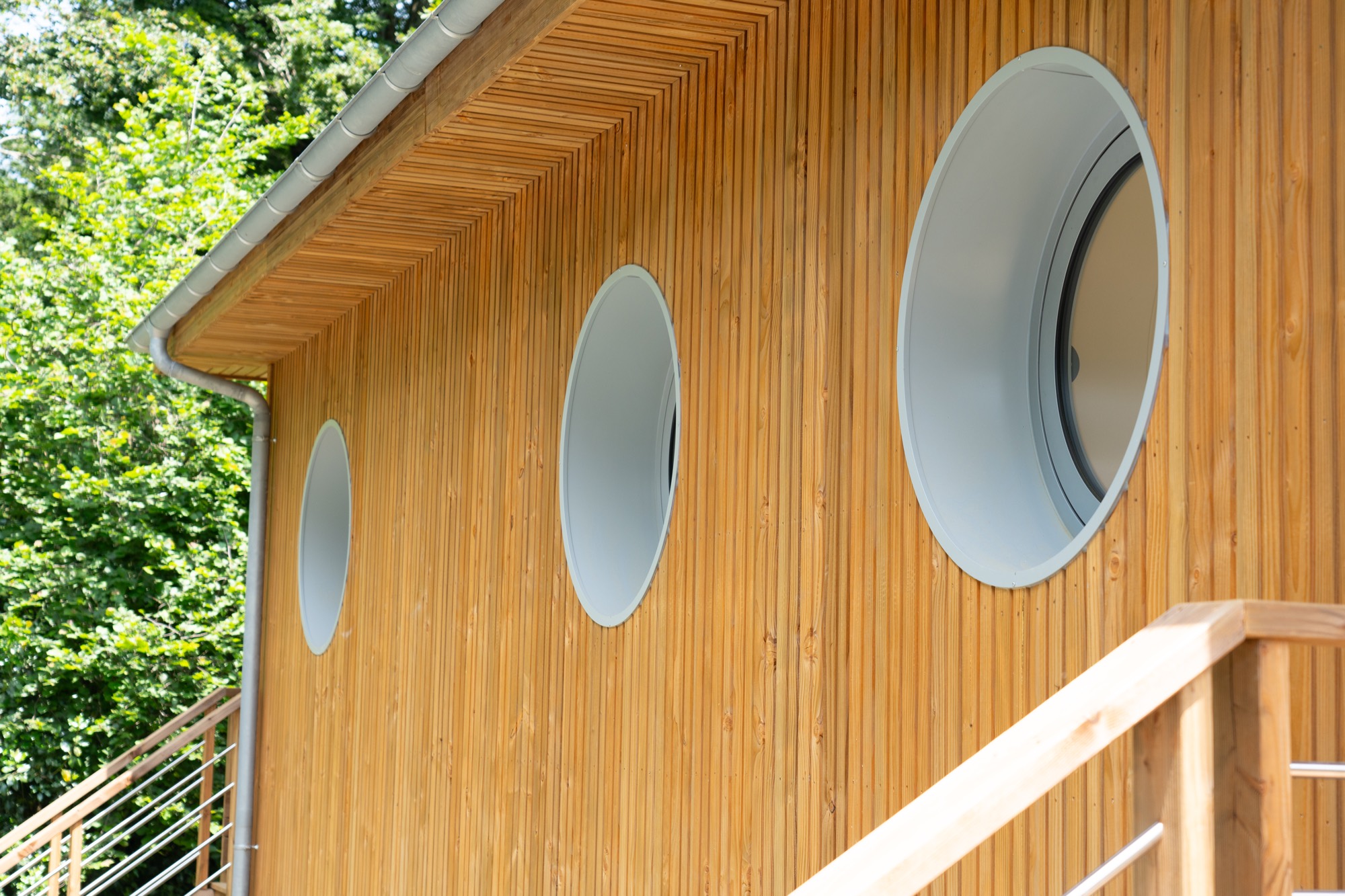 Maison ossature bois sur pilotis