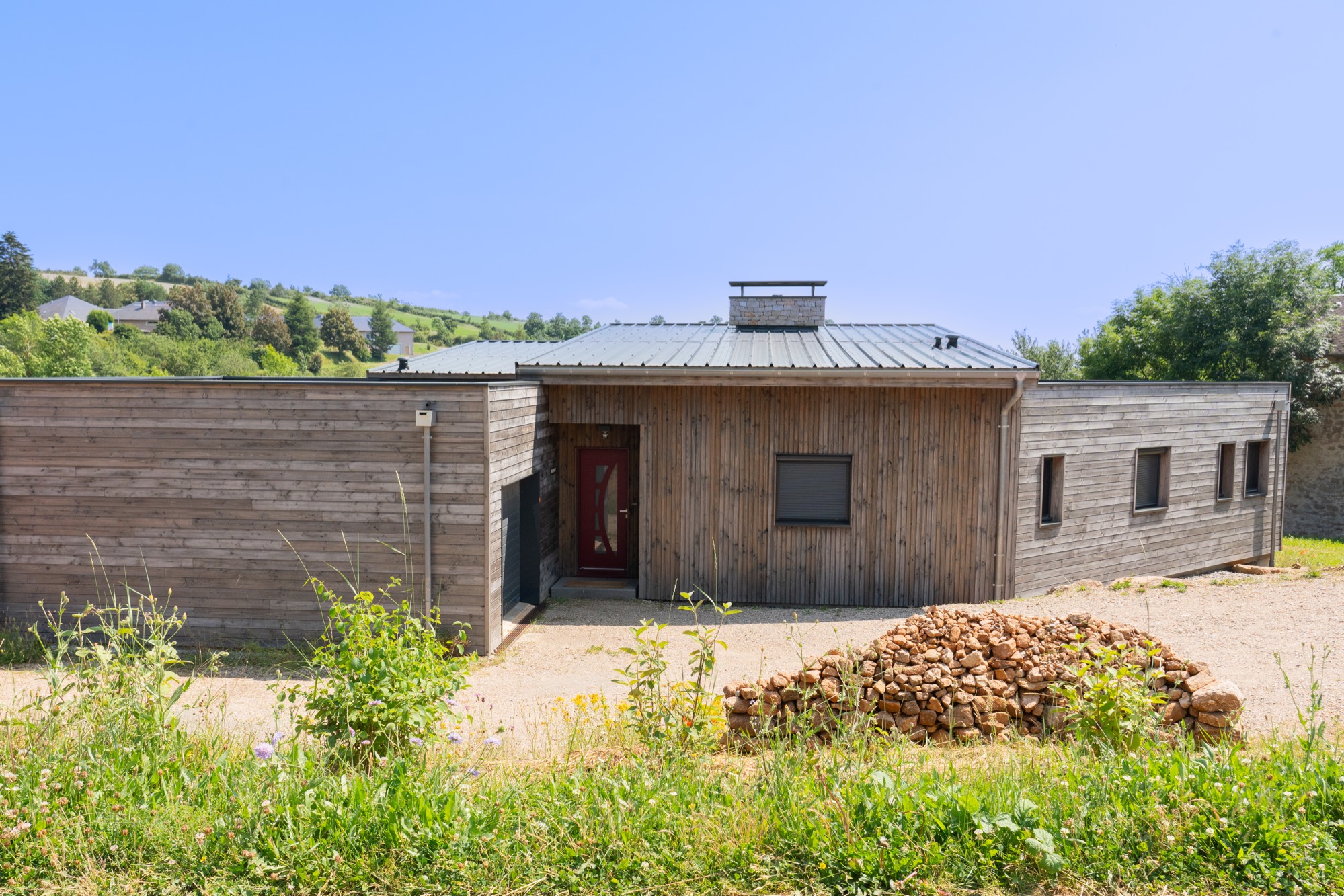 Maison ossature bois de plain pied