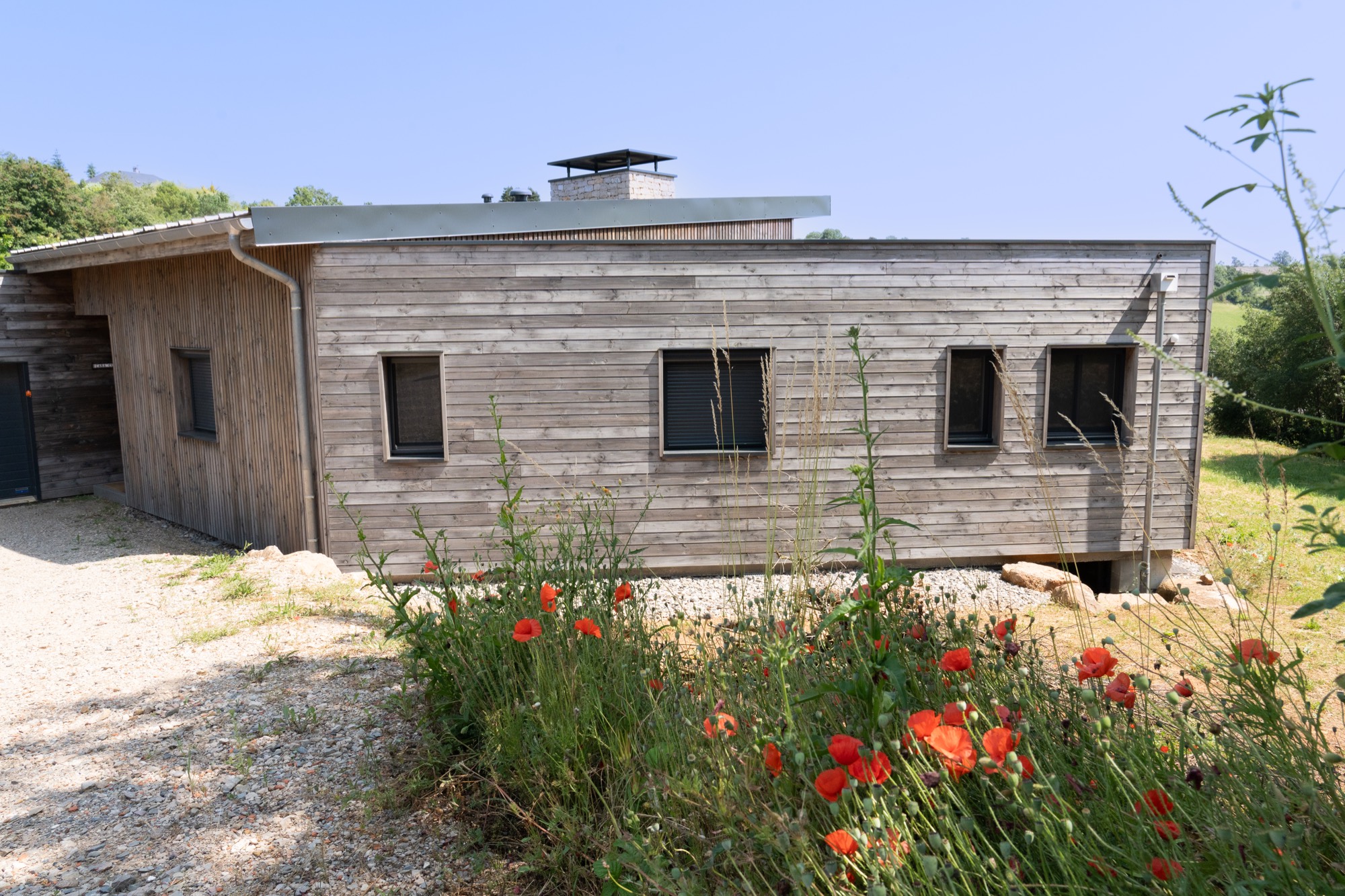 Maison ossature bois de plain pied