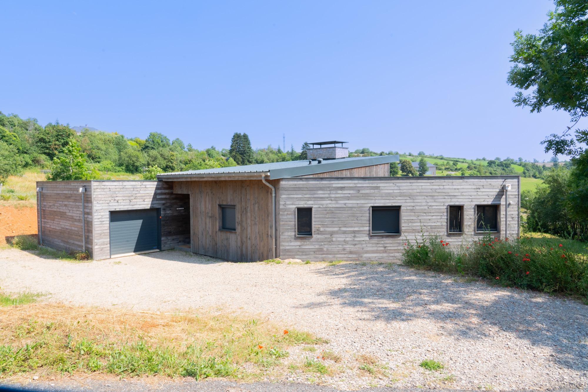 Maison ossature bois de plain pied