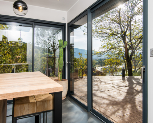 Rénovation d’une habitation : remplacement des menuiseries en aluminium